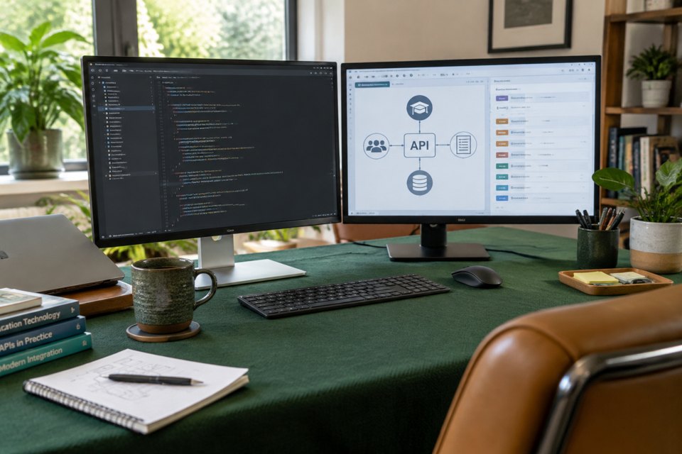 API integration connection for education teams cover