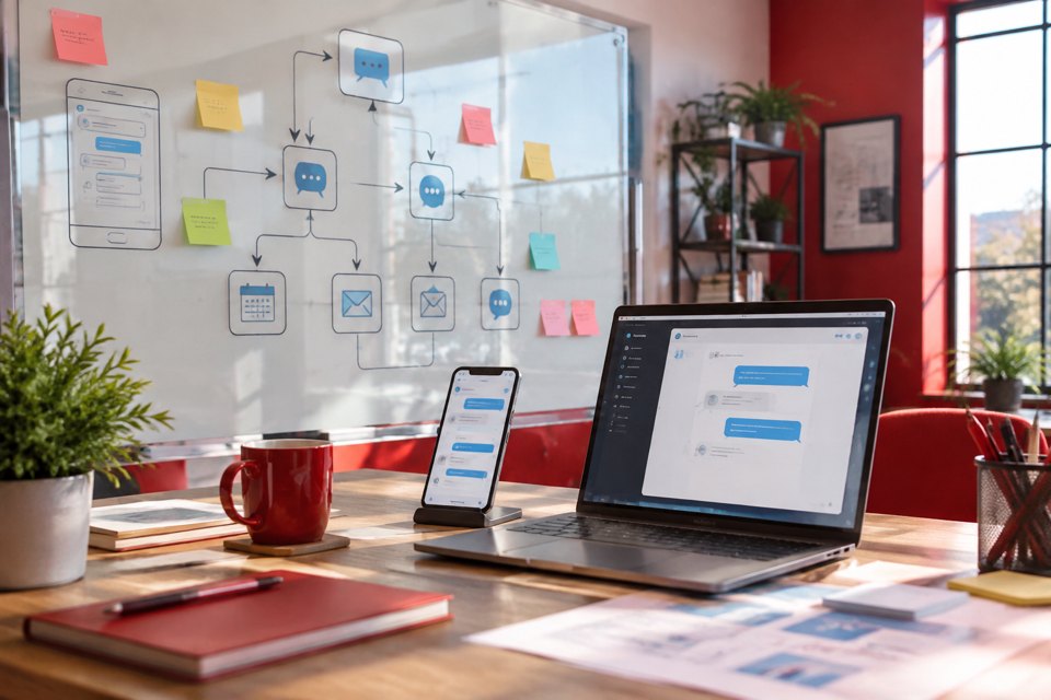 Chatbots conversation design for local businesses cover