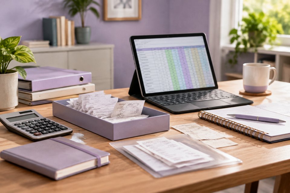 Bookkeeping ledger template for local businesses cover