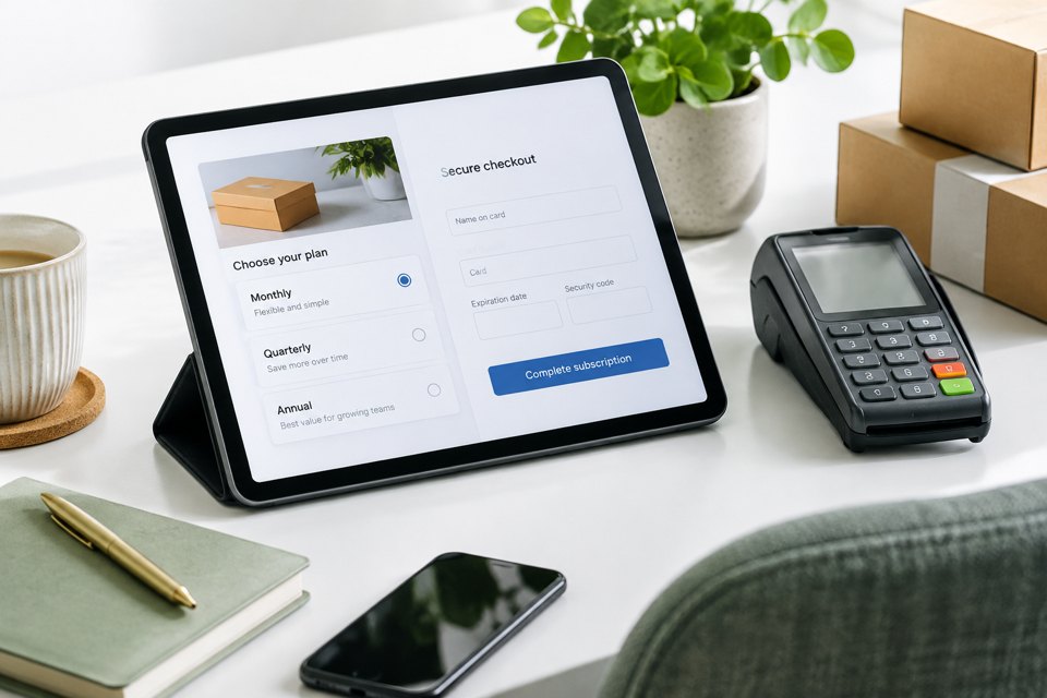 Subscriptions customer portal setup for growing teams cover