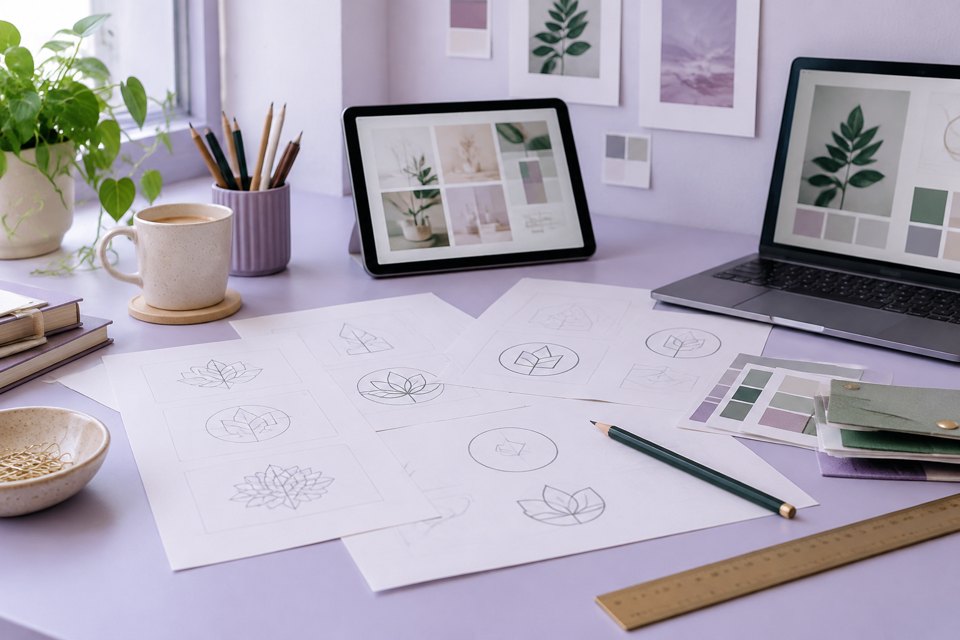 Brand identity social templates for online retailers cover