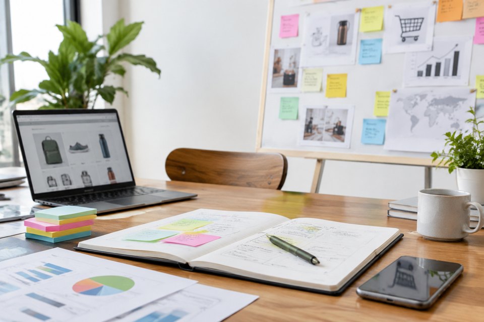 Business strategy action plan for online retailers cover