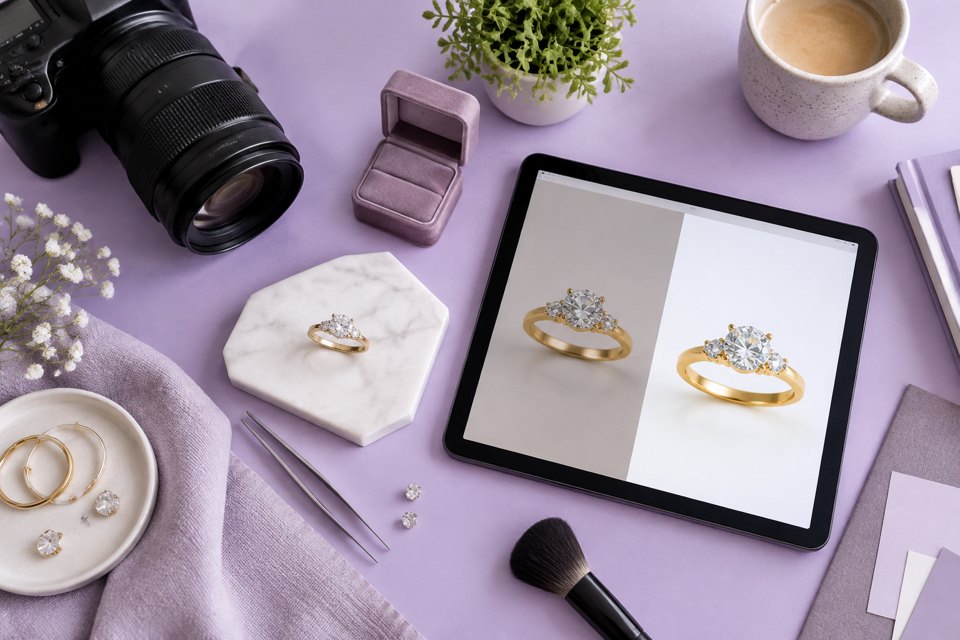 Retouching product image cleanup for local businesses cover