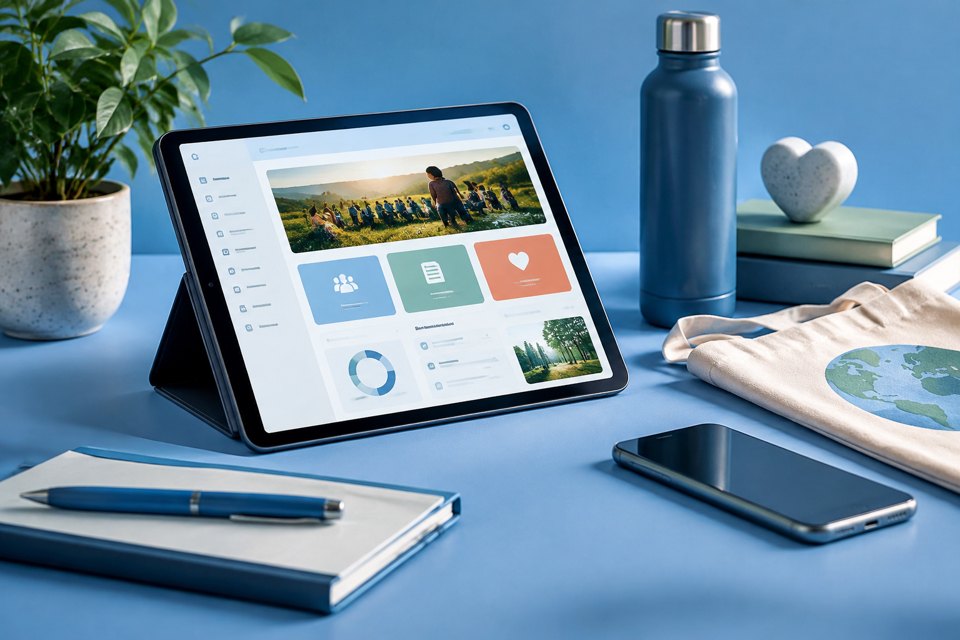 No-code apps customer portal prototype for nonprofits cover