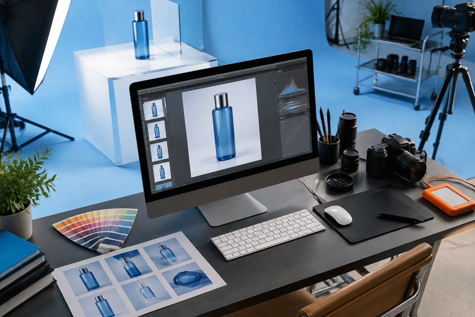 Retouching ecommerce image set for creative teams cover