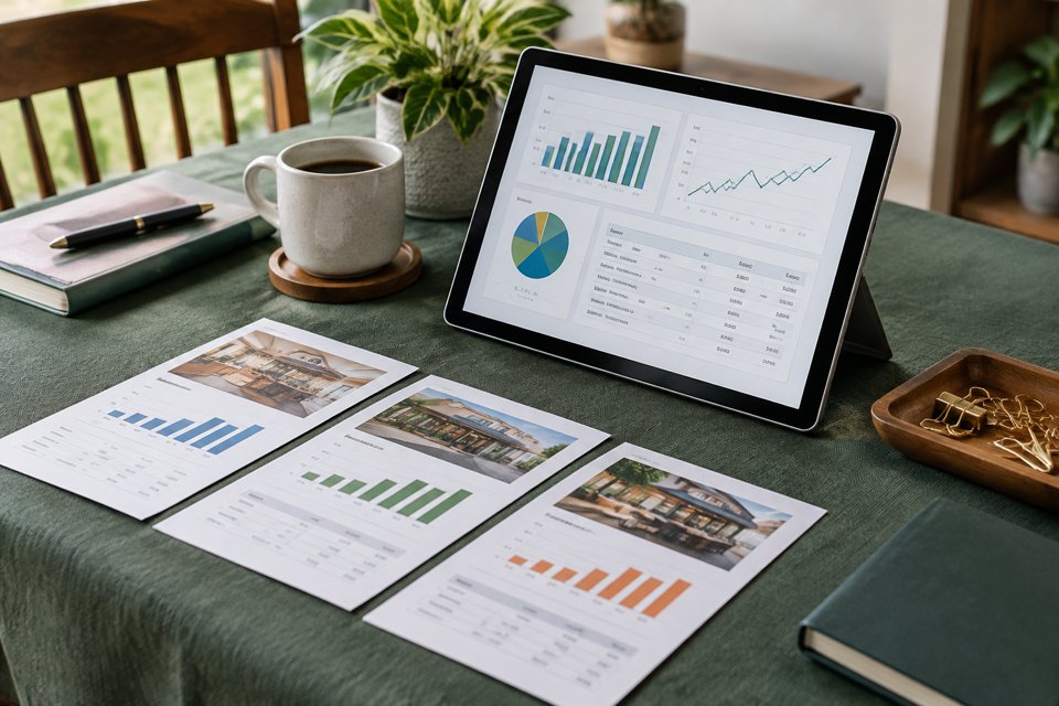 Financial analysis revenue summary for local businesses cover