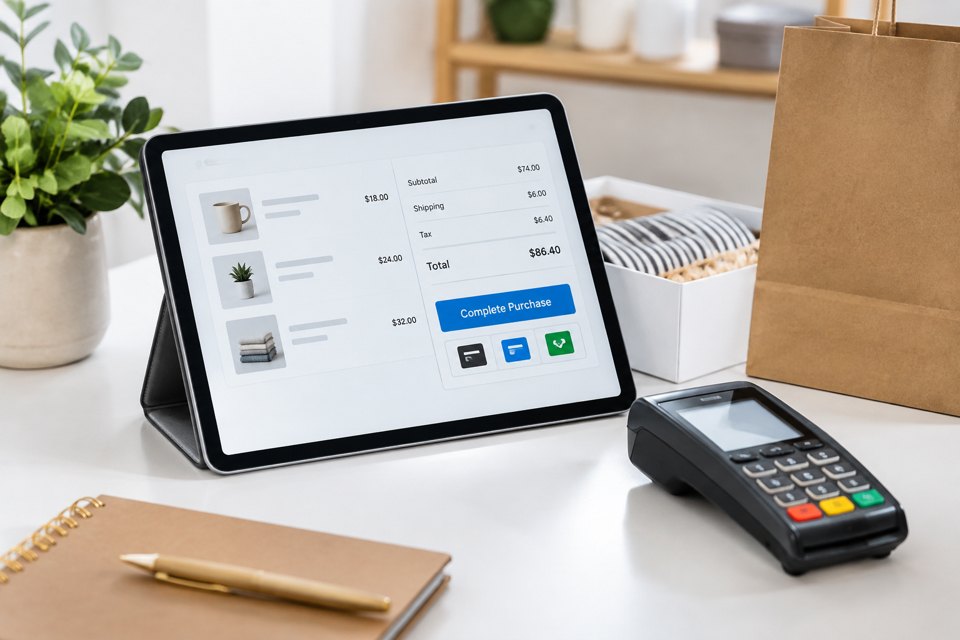 Checkout integration test setup for local businesses cover