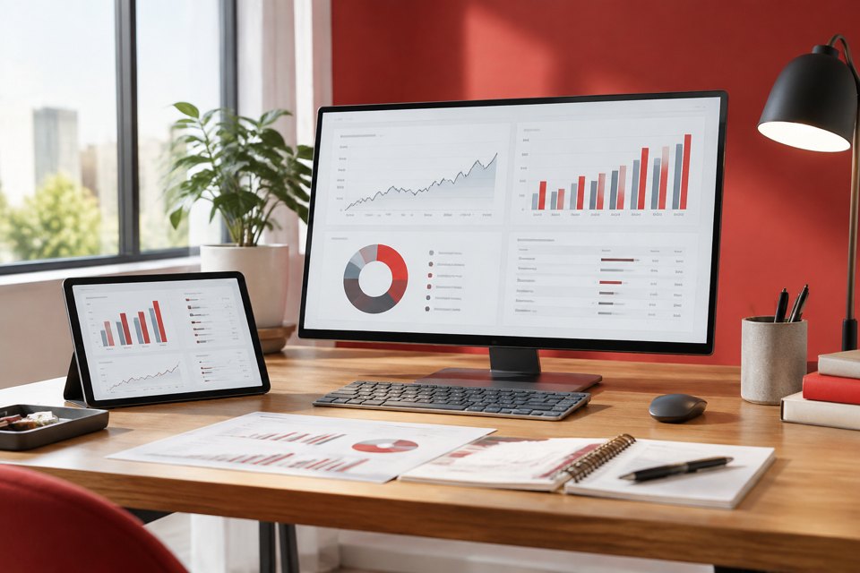 Fintech dashboard prototype for local businesses cover
