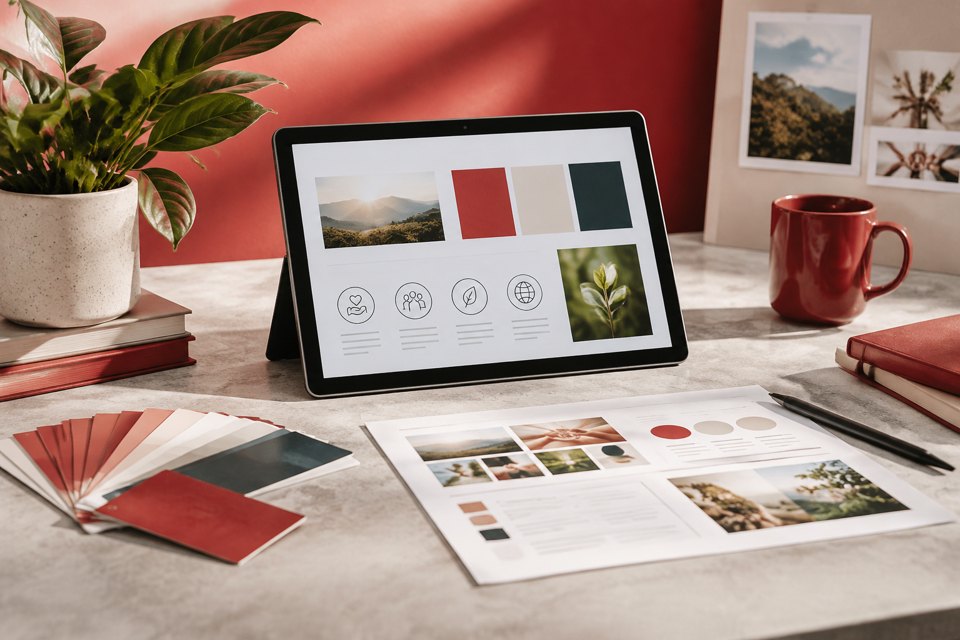 Brand identity style guide for nonprofits cover