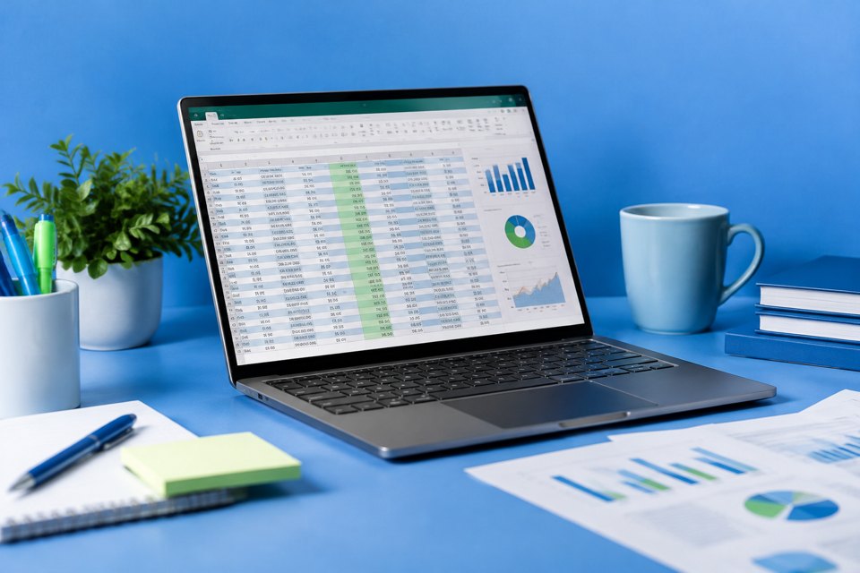 Data analysis spreadsheet cleanup for local businesses cover