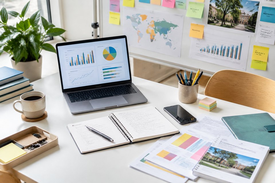 Business strategy competitor review for education teams cover