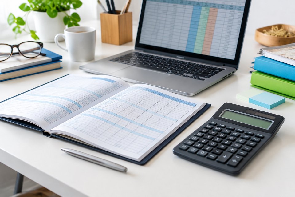 Bookkeeping month-end checklist for consultants cover