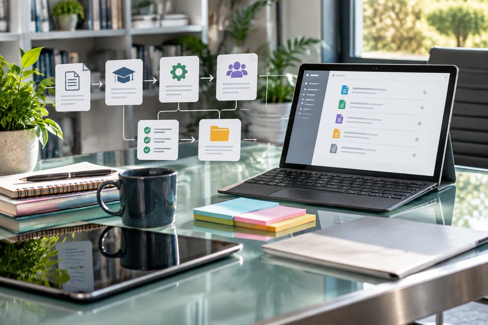 AI automation document pipeline for education teams cover