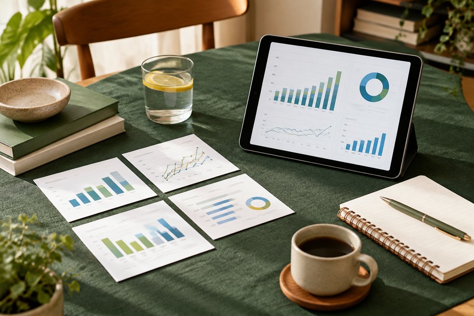 Financial analysis revenue summary for consultants cover