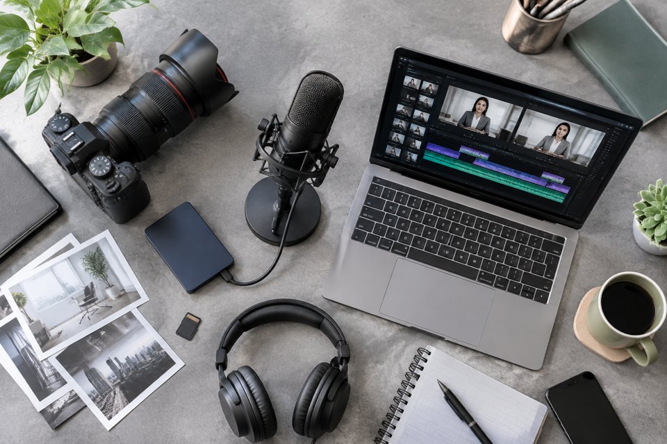 Video editing captioned tutorial for consultants cover