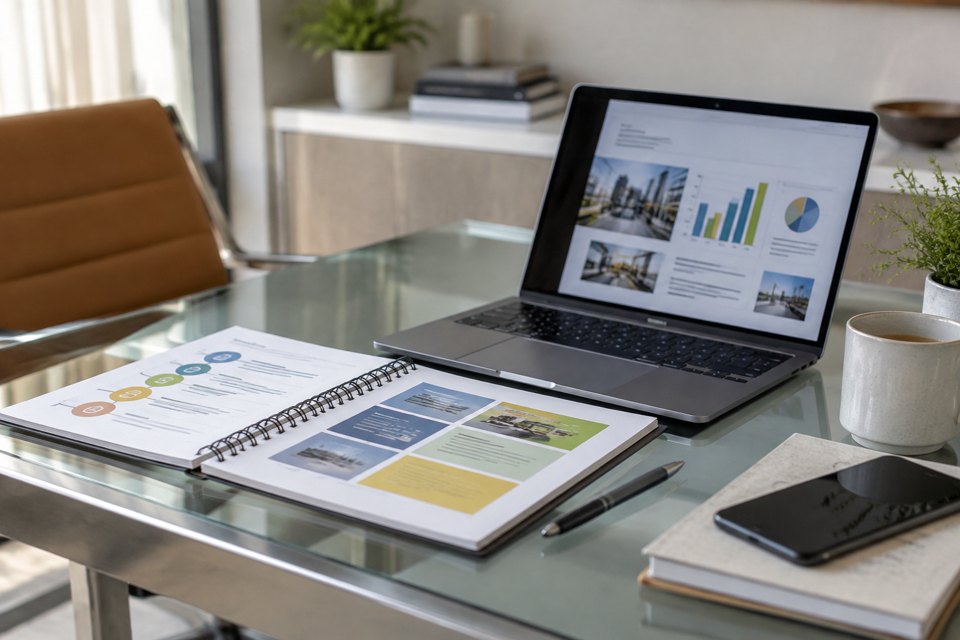 Pitch decks presentation outline for local businesses cover